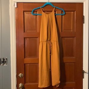 X-Small Mustard Yellow Dress